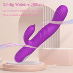 Waterproof Vibrator Sex Toys Dildo Realistic Safety Soft Silicone Dildo With Powerful 8 Modes For Vagina Anal Sex Stimulation G Spot Penis Flexible Sensory Toys For Couples