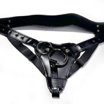 Strap On Dildo Harness Adult Sex Toys For Women Men,With Three Metal Rings, Wearable Adjustable Bondage Gear For Lesbian Gay Couple Vaginal Anal Play