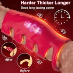 Vibrating Penis Sleeve Cock Ring, Couple Sex Toys For Men Penis Ring With 10 Vibrating Modes Couple Vibrator For Penis Enlargers & G Spot Stimulation, Elastic Cock Sleeve To Pump Prolong Male Sex Toys