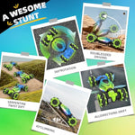 Gesture Sensing Rc Stunt Car Boys Toys Age 6-8-12, 4Wd Hand Controlled Remote Control Twist Car With Light Music, Cool Birthday Presents And Ideas Gifts For Kids Age 7 9 10 11 12 Years Old