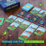 Zombie Chickens - Fun Family Card Games For Adults, Teens & Kids - Survival Zombie Game, 3 Ways To Play: Competitive, Cooperative & Solo (1-4 Players)