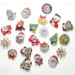 24Pcs Christmas Fidget Spinner Toys,Party Favors Birthday Gifts Goodie ,Autism Sensory Toys For Boys Girls Stress Relief,Treasure Box Toy For Classroom Prizes Supplies (Christmas)