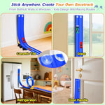 Flexible Race Track Toy Set: 15Ft Diy Bendable Ramp With Suction Cups – Portable Roll-Up Car Track For Kids Compatible With 1:64 Diecast Cars – Birthday Christmas For Boys Girls Ages 3+