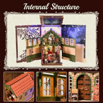 DIY Book Nook Kit for Adults - Build Your Own Bookshelf Model