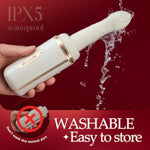 High Speed Thrusting Sex Machine With Heating, G-Spot Vibrator Dildo With 7 Vibrating&Thrusting And Suction Cup, Realistic Adult Sex Toy For Women Pleasure