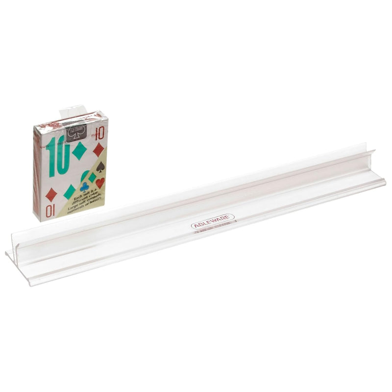 15 Inch Clear Plastic Playing Card Holder With Low Vision Playing Card (712524