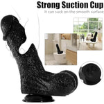 9.84 Inch Realistic Huge Thick Dildo Sex Toys - Super Big Dildos For G Spot Anal Stimulation With Strong Suction Cup And Lifelike Large Balls, Adult Toy For Women Couple