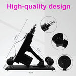 Sex Machine With 3Xlr Connector Suction Cup, Automatic Sex Machines Adult Sex Toys Adjustable Thrusting Dildo Machine With 5 Attachments