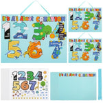 24 Sets 7 Days of Creation Christian Craft Kit with Stickers & Hanging Banners