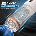 Automatic Male Masturbator Penis Pump - Male Sex Toys For Men With Upgrade Vacuum Pump & Thrusting Rotating Sucking Moaning, Mens Masturbation Cup Pocket Pussy Stroker Blowjob Toy Sex Toys For Men