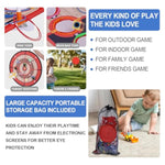Bean Bag Toss & Ball Toss & Ring Toss,5-In-1 Outdoor Toys For Kids,Family Games For Kids And Adults,Gift For Christmas And Birthday