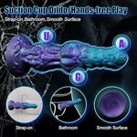 10'' Huge Fantasy Monster Dildo, Thich Knot Dragon Dildo With Suction Cup, Large Anal Dildos With Knotted Horse Shape, Silicone Sex Toy For Man Women Couple
