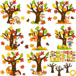 32 Pack Thanksgiving Tree of Thanks Craft Kits for Kids, DIY Hanging Ornaments