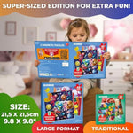 Magnetic Puzzles For Toddlers 4-6 - 2X48 Travel Puzzle Games For Kids Ages 3-5 Years Old - Dinosaur Car Activities Toy For Boys And Girls 2-4 Yo - Space Learning Magnet For Road Trip