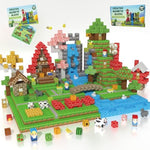200 Pcs Magnetic Blocks - Upgraded Stem Building Toys For Kids Featuring 5 Colorful Animal-Shaped Blocks, Magnetic Tiles For Kids 3+ Boys And Girls Christmas Birthday Gifts