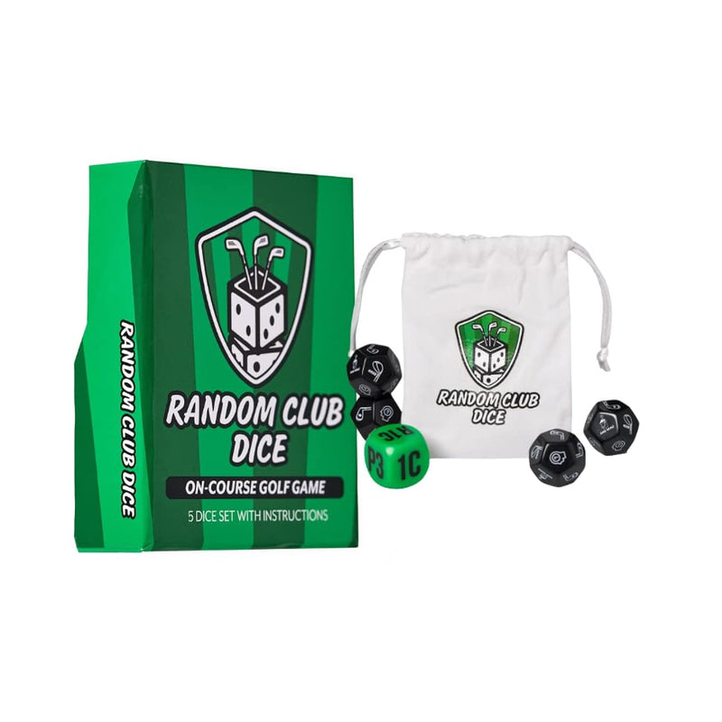 Random Club Dice On Course Golf Game From Fun & Challenging Golf Game Perfect