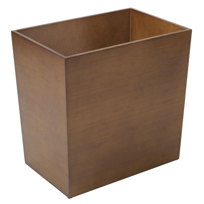 Mdesign Rectangular Narrow Trash Can Wastebasket, Small Garbage Container Bin Fo