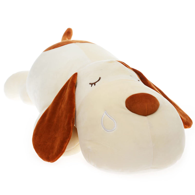 Dog Plush Pillow, Soft Dog Stuffed Animals Toy Dog Plushie Body Pillow Gifts F
