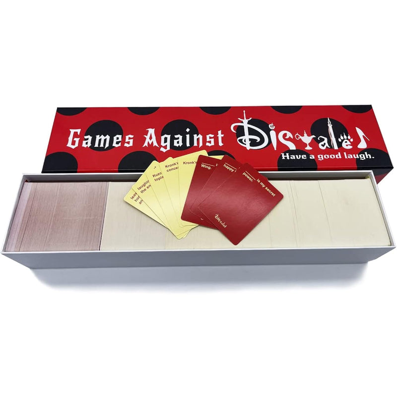 Games Against Distales For Disney Fans Adult Edition 1428 Walt Cards Origin
