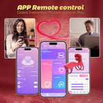 Vibrating Cock Ring Sex Toys For Couples Men - App Remote Control Vibrators Penis Sleeve With Tongue Clitoral Vibrator, Adult Toy Penis Ring Cock Sleeve, Sex Toy For Women Male Penis Extender, Red