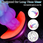 Large Butt Plug Xl Tentacle Anal Plug, Thick Butt Plug Wearable Big Buttplug Huge Light Up Tentacle Dildo, 6.50'' Monster Dildo Prostate Massager, Giant Anal Gay Sex Toy For Men Women Couples