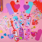 36 Sets Valentine's Day Foam Bookmark Craft Kit for Kids, DIY Cards & Ornaments