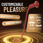 11.4" Vibrating Penis Plug Urethral Sounds Sex Toy for Men, Penis Vibrator Male Chastity with 10 Vibration Urethral Plug Male Vibrator Sounding Toys Adult Sex Toys for Men