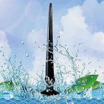 Super Long Anal Plug Dildo,Flexible Liquid Silicone Butt Plug Vaginal Prostate Massage Stimulation Butt Plug Dildo With Strong Suction Cup Dildo Dilator Anal Dildo For Men Women(Black)