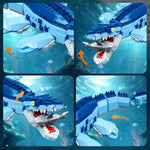 Dinosaur World Mosasaurus Building Set- Compatible With Lego Sets For Boys 8-14, Jurassic Ocean Building, Birthday Gift Set For Boys & Adults (787 Pcs)