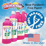 11 Gallon Tempera Paint Set for Kids, Non-Toxic Classroom Poster Paint