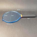 Acrylic Spanking Paddle, Premium Quality Spanking Paddle For Adults Ultimate Pleasure Riding Crops And Sex Whip For Couples,Flogger, Spank, Bondage,Sex Spanking Toys (Blue)