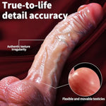 Sex Toys Realistic Dildo For Women - 8.5 Inch Soft Silicone Material Jerkable Skin For G Spot And Vaginal Anal Sexual Stimulation?Thick Suction Cup Dildo Adult Toy For Female Pleasure & Couple Games