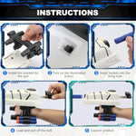 Star & Wars Stormtrooper Toys Foam Blaster For 5 6 7 8 9 + Year Old Boys, Superhero Power Blast Gauntlet Toys With 30 Darts For Costume & Role Play Gifts For Birthday Christmas
