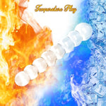 Glass Anal Bead +Glass Plug