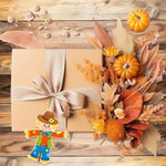32 Sets Fall Scarecrow Craft Kits for Kids, DIY Thanksgiving Classroom Activity