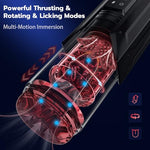 Penis Pump Male Masturbator AI Sync Male Sex Toys Pocket Pussy