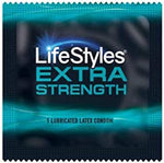 Extra Strength Lubricated Condoms, Durable & Reliable Protection, 48-Count Pack