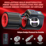 Sex Toys For Men Male Masturbator Open-Ended Adult Toys Penis Vibrator With 10 Vibrating Rotating,Automatic Blowjob Sex Machine Stimulator,Mens Masturbators Pocket Pussy For Men Masturbation Pleasure