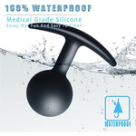 3Pcs Silicone Anal Plug,Anal Toys With Stimulating Beads,Anal Sex Toys For Men And Women, Silicone Material Anal Toy,Anal Plugs For Effective Anal Training And Sexual Pleasure(Black)