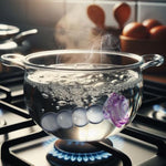 Samll Glass Anal Dildo, 4 Beads Glass Anal Beads Butt Plug With Rose Round Base, Crystal Anal Plug, Anal Trainer Adult Sex Toys, Men And Women Couple Beginner Masturbation Sex Toys