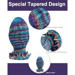 Anal Plugs Silicone Dildo, Suction Cup Sex Toy For Hands Free Play Trainer, Waterproof Massage For Women Men Masturbation, 5.57 Inches