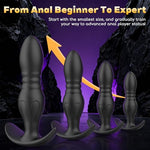 4PCS Butt Plug Training Sets Silicone Anal Plug Dildos Sex Toys for Men