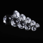 Adults Resin Transparent Anal Tail, Personal Portable G-Spot Massager Para Penis Suction Prostate Pussy Sexual Stimulation Training Sex Toy For Women Female Men Male Unisex (M)