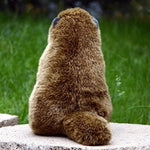 Realistic Groundhog Plush,Super Soft Groundhog Plush,Girl Toys,Gift For Kids Brown 9 Inch