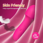 Mini Vibrator Wand, Sex Wand Vibrator Handheld Massager, Silicone Dildo Vibrator Women Sex Toys For Nipple Clitoral Stimulation, Adult Sex Toys & Games For Womens Sexual Pleasure