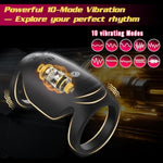 Vibrating Penis Sleeve Cock Ring, Penis Ring Vibrator Extender For G Spot Pleasure, Couples Adult Sex Toys Games For Men Women, Girth Enhancer Sleeve Male Kinky Sex Toy For Men Erection Sex