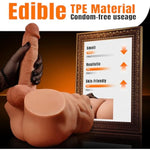 6.8Lb Male Sex Doll With Dildo, Adult Torso Sex Doll Toys With 7.08In Huge Dildos For Women Masturbation, Unisex Masturbator Sex Toy With Penis Tight Anal For Gay Les Men Couple