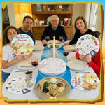 24 Set Passover 10 Plagues Craft Kit, DIY Coloring Wheel Cards for Kids