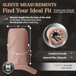 UltraRealistic Male Enhancement Sleeve for Couples - Soft Touch Platinum Silicone