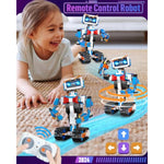 okk STEM Robot Toys for Kids 8-12, APP & Remote Control Robot Building Kit, DIY Engineering Educational Coding Robotics kit, Programmable Robot Building Toys for Boys Girls